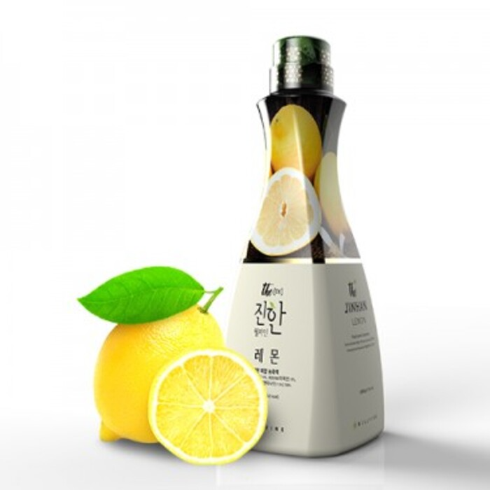 웰파인 더진한 레몬 농축액 1.5kg 까페 과일주스 베이스 원액 소스 시럽 에이드 스무디