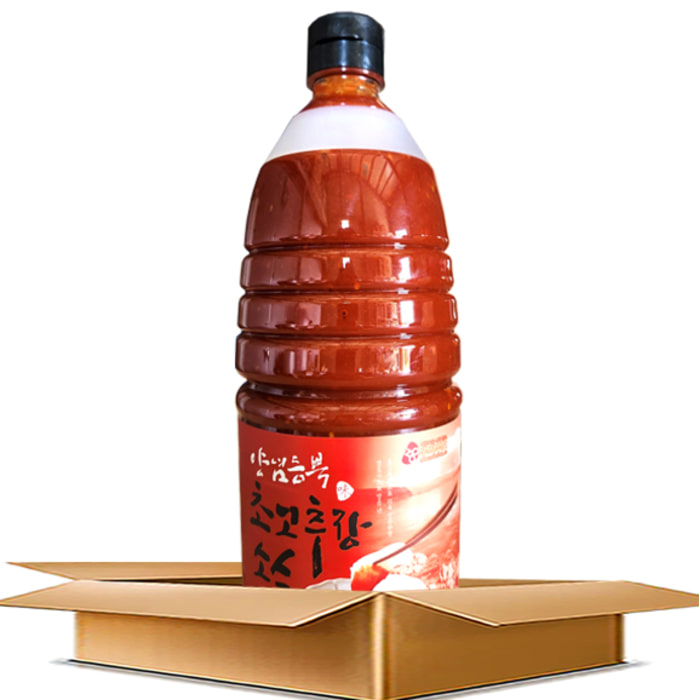 주비푸드 양념듬뿍 초고추장 (1.9kg x 6개) 일식 사시미 회초장 대용량